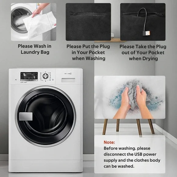 Heated Vest | One Size - Picture 5 of 8